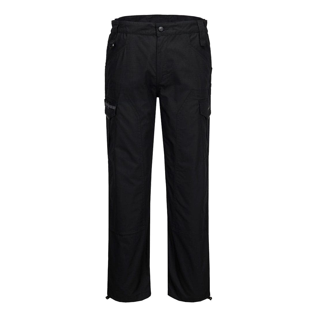 Ripstop Combat Trousers in Black