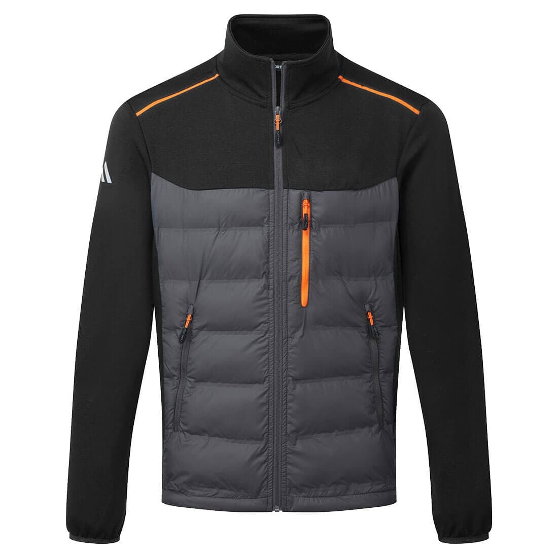 Hybrid Baffle Jacket in Black