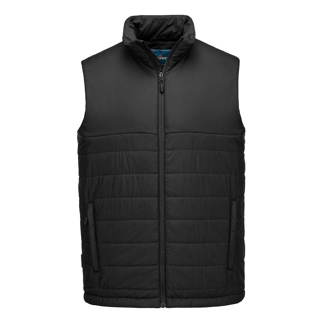Professional Insulated Baffle Gilet in Black