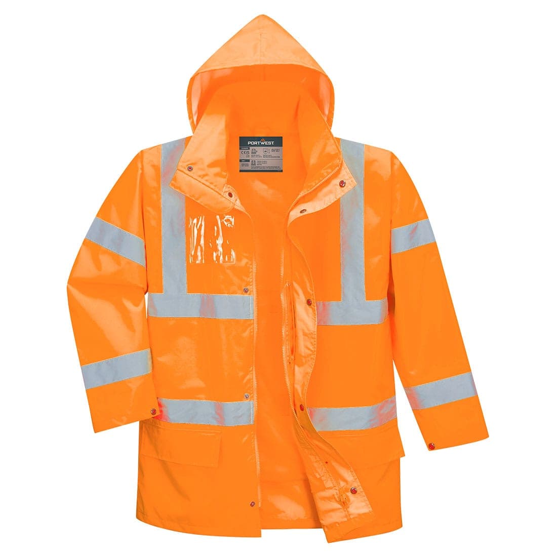 Hi-Vis 5-in-1 Essential Jacket in Orange