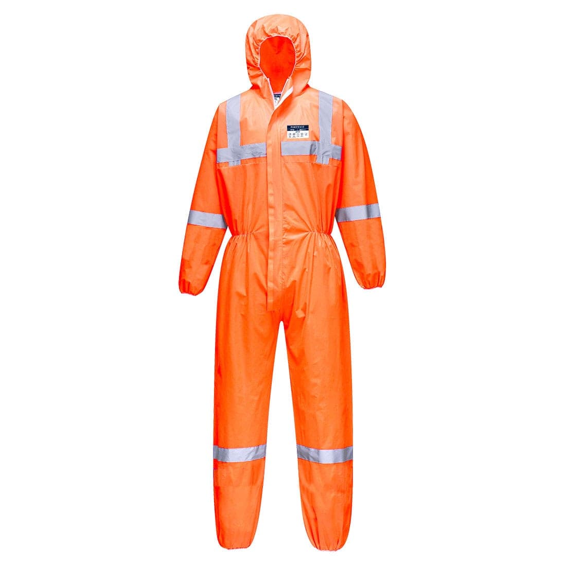 BizTex SMS Coverall Type 5/6 (Pk50) in Orange