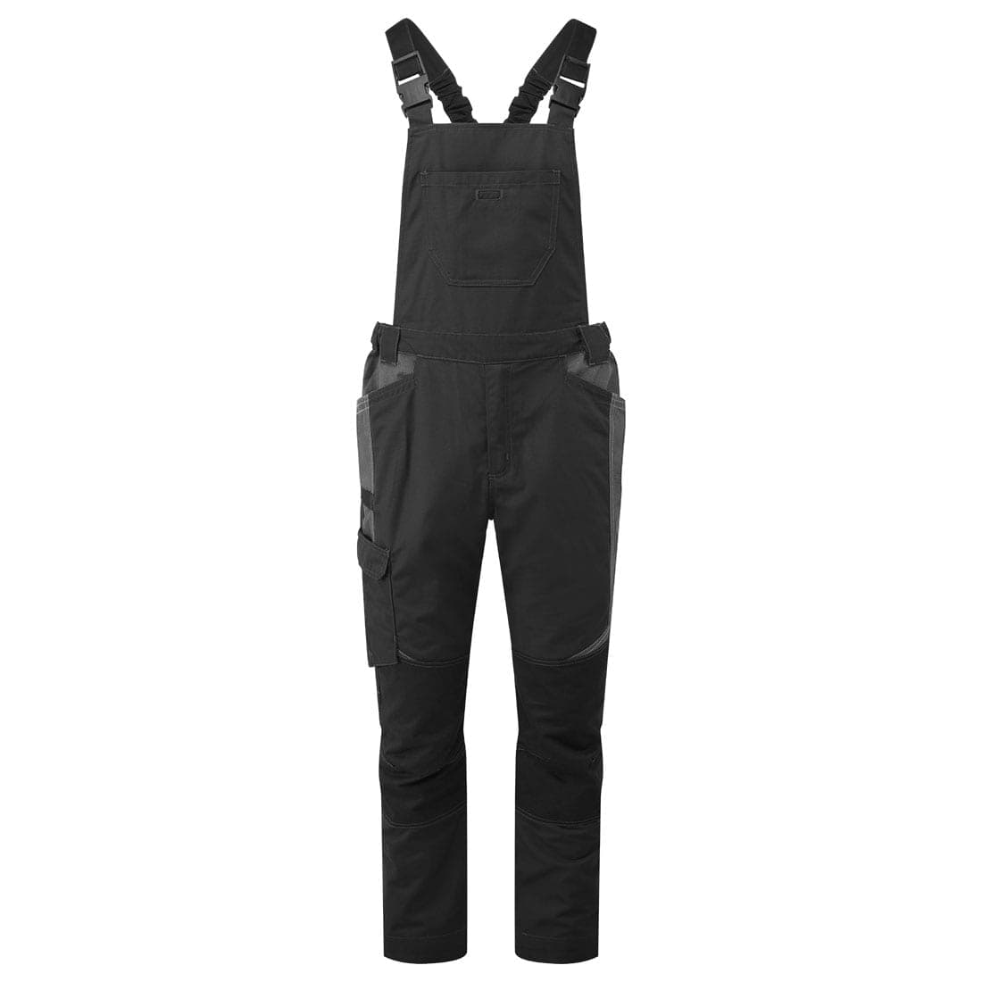 WX3 Industrial Wash Bib and Brace in Black