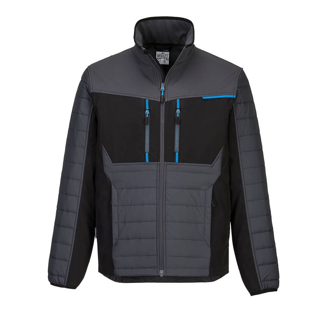 WX3 Hybrid Baffle Jacket in Metal Grey